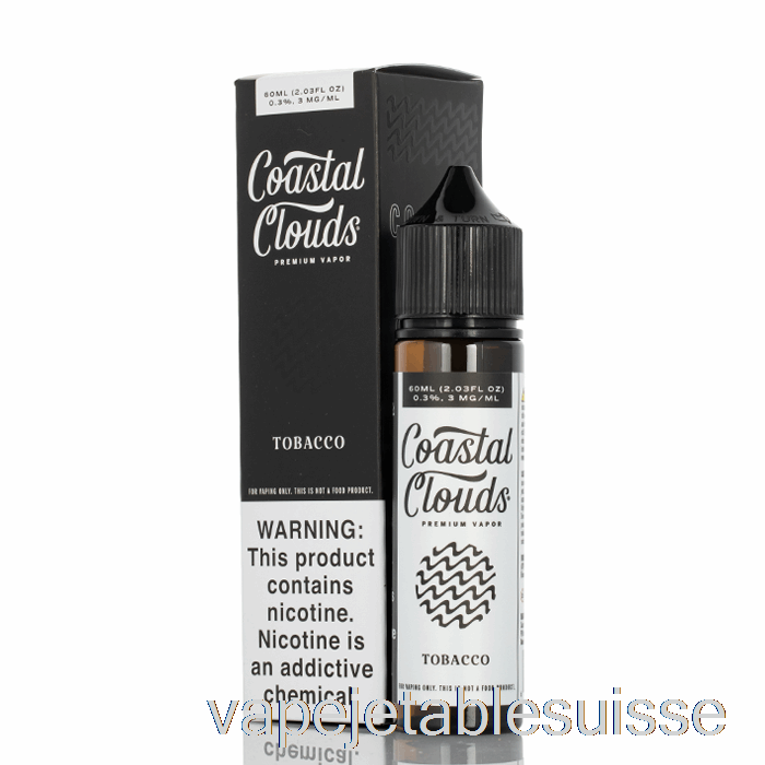 Vape Suisse Tabac - Nuages ​​côtiers Co. - 60 Ml 6 Mg